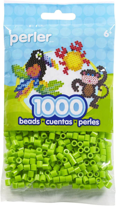 Perler Beads Fuse Beads for Crafts, 1000Pcs, Yellow
