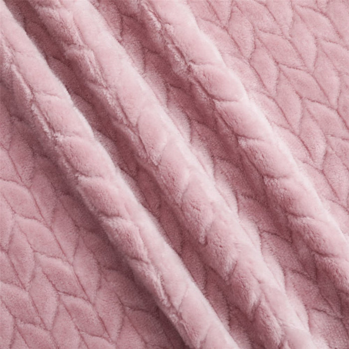 Better Homes & Gardens Pink Velvet Plush Throw, 50" X 72"