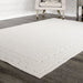 My Texas House Picket Fences, Country/Cottage, Border, Woven Area Rug, 5'2" X 7'6"