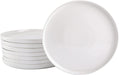 Gibson Home Oslo Porcelain Dinnerware Set, Service for 4 (16Pcs), White