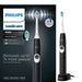4100 Power Toothbrush, Rechargeable Electric Toothbrush with Pressure Sensor, Black HX3681/24