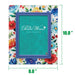 The Pioneer Woman 5X7 Blue Floral Picture Frame