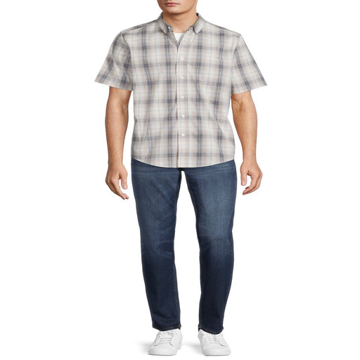 George Men’S Poplin Shirt with Short Sleeves
