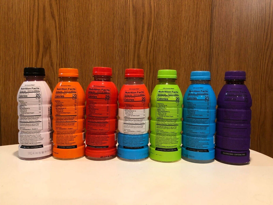 PRIME HYDRATION DRINK by Logan Paul X KSI 7 FLAVORS 🟠🟣🔵🟢🔴 Fast Shipping