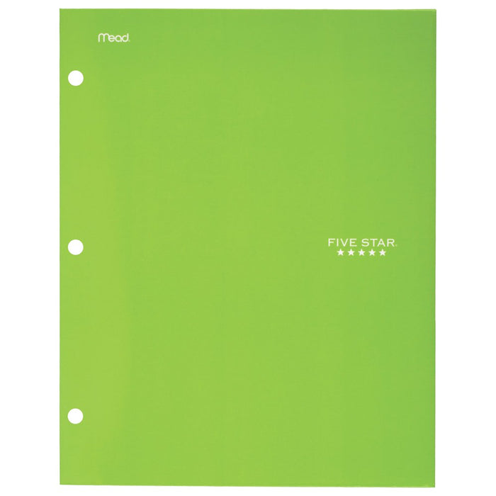 Five Star 4-Pocket Paper Folder, Assorted Colors (33585)