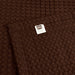 Cotton Waffle Blanket 300 GSM (Brown - 90X108 Inches) Soft Lightweight Breathable Bed Blanket King Size Layering Any Bed for All Season