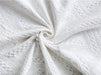Cotton Geometrical Sofa Cover, Sectional Couch Covers for 2 Cushion Couch Couch Cover Living Room Throws Blankets Sofa Slipcovers, Furniture Protector for Pets (Medium, 71" X 91", White)