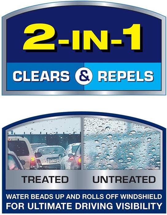 5079281-2 Latitude 2-In-1 Water Repellent Wiper Blades, 26 Inch Windshield Wipers (Pack of 1), Automotive Replacement Windshield Wiper Blades with Patented  Water Repellency Formula