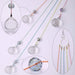 Crystals Ball Prisms Suncatcher Hanging Ornament Rainbow Maker for Home,Garden Decoration