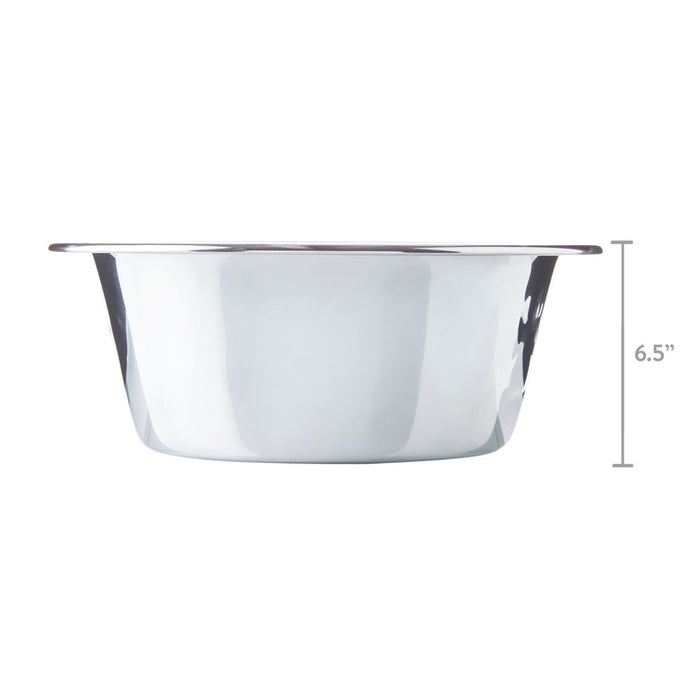 Vibrant Life Stainless Steel Dog Bowl, Large