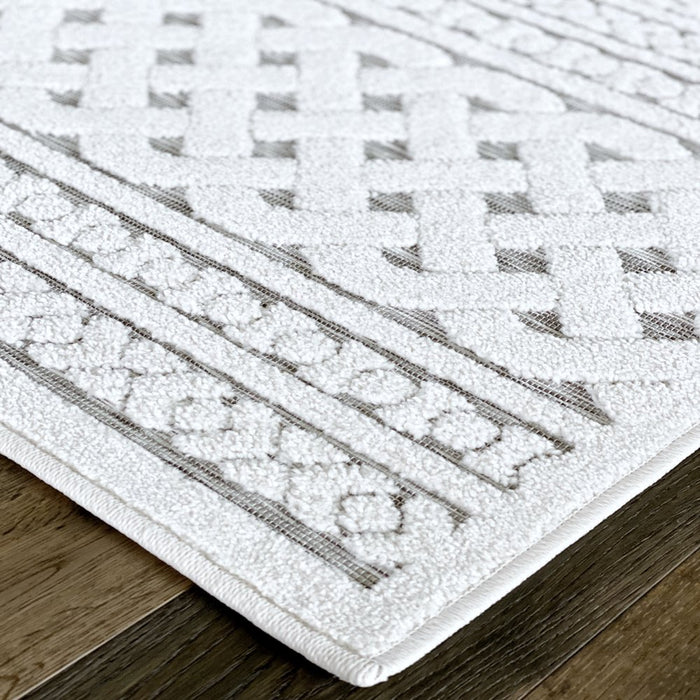 My Texas House Jessie, Transitional, Stripes, Woven Area Rug, 5'2" X 7'6"