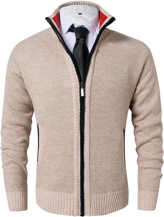 Vcansion Men'S Classic Soft Knitted Cardigan Sweaters