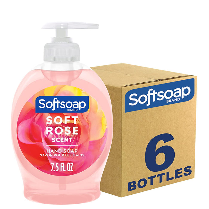 Softsoap Liquid Hand Soap, Fresh Breeze - 7.5 Fluid Ounce (Pack of 6)