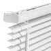 Cordless 1-Inch Vinyl Mini Blinds, Gloss White (Room Darkening) 78"W X 84"H
