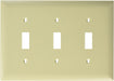 Legrand - Pass & Seymour TP2 TP1WCP10 Toggle Switch Wall Plates, 2-Gang, Brown