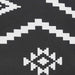 7-Piece Lightweight Microfiber Bed-In-A-Bag Comforter Bedding Set - Full/Queen, Black Aztec