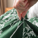 Queen Comforter Set Emerald Comforter Set 3 PCS Bedding Sets Floral Comforter Set Plant Flowers Printed on Fluffy Comforter Set for All Season