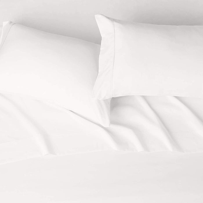 Lightweight Super Soft Easy Care Microfiber Bed Sheet Set with 14-Inch Deep Pockets - Queen, Cream