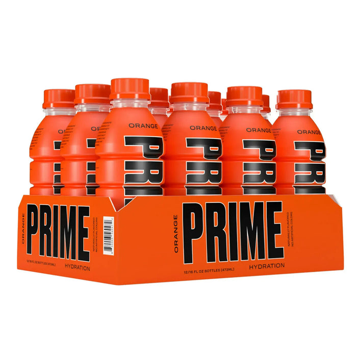 Prime Hydration Muscle Recovery by Logan Paul X KSI 16.9Oz Bottles 12 Pack