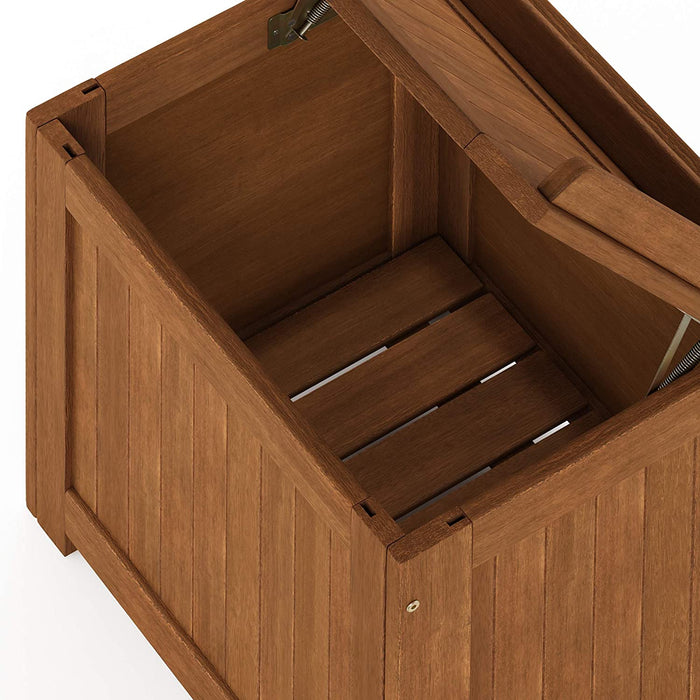 FG19749 Tioman Outdoor Hardwood Storage Box, Natural
