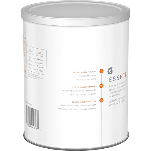 G ESSNTL Organic  Thirst Quencher Powder, Strawberry, 50.9 Oz Canister (Pack of 3)