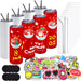 1 Pack 20 Oz Sublimation Tumbler Skinny Straight Double Walled Stainless Steel Blank Tumbler Bulk with Lid, Shrink Wrap, Rubber Base