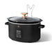 Beautiful 6QT Programmable Slow Cooker, Black Sesame by Drew Barrymore