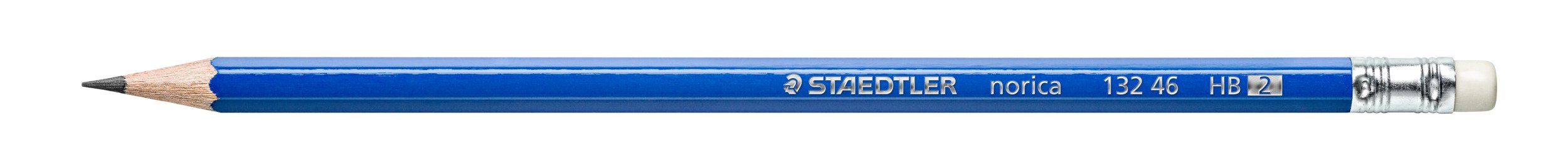 HB #2 Blue Wood Cased Pencils, 50Ct with 50 Eraser Caps, 1 Pencil Sharpener