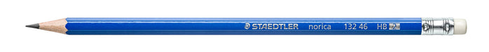 HB #2 Blue Wood Cased Pencils, 50Ct with 50 Eraser Caps, 1 Pencil Sharpener