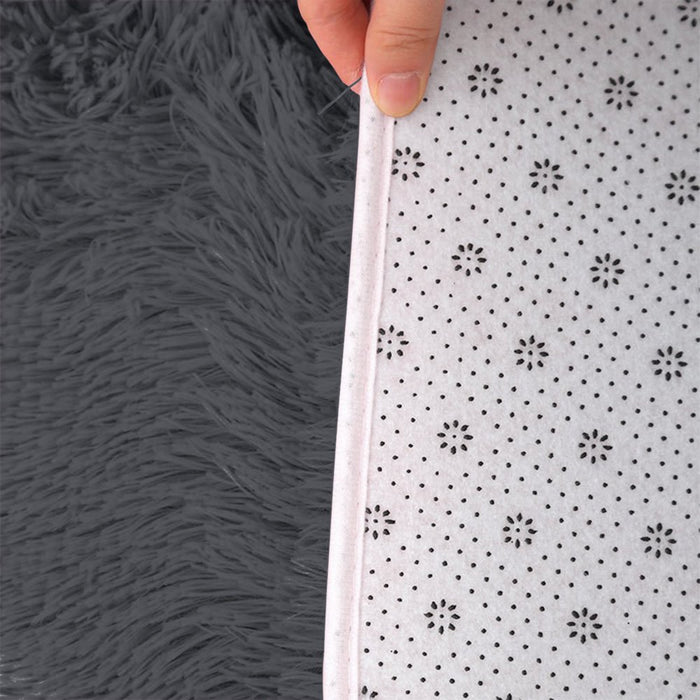 Clearance Household Supplies Solid Color 3 Piece Bathroom Rug Set Bathroom Toilet Carpet Anti-Slip Mat Solid Color Bathroom Toilet Floor Mat