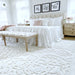 My Texas House Dahlia, Transitional, Medallion, Woven Area Rug, 7'9" X 10'10"