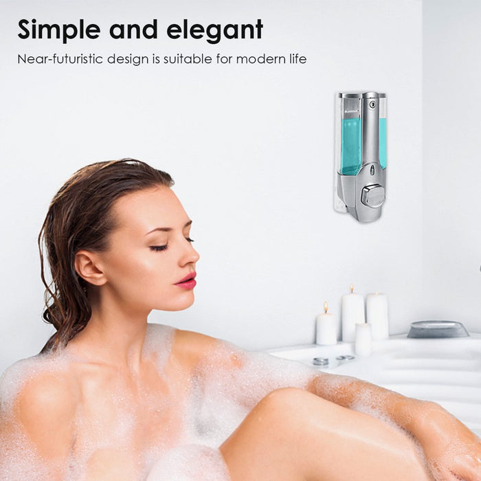 350Ml Soap Dispenser Wall Mounted Soap Dispenser Hand Liquid Soap Dispenser for Kitchen Bathroom