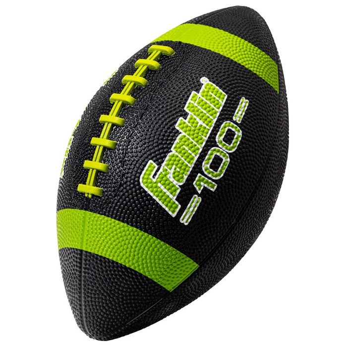 Junior Size Rubber Football - 12 Pack Deflated with Pump