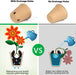 Baxrou 120 Packs 3.15 Inch Peat Pots Plant Starters for Seedling, Biodegradable Herb Seed Starter Pots Kits, Seedling Pots, Garden Germination Nursery Pot Wit 30 Plant Labels, 2 Transplant Tools.