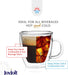 Savor Double Wall Insulated Glasses Espresso Mugs (Set of 2) - 5.4-Ounces