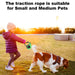 Retractable Dog Leash Pet Walking Leash with -Slip Handle for Small and Medium Pets