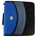 Case It Dual-121-A, Binder 2-In-1 Zipper Binder