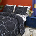 Black White Comforter Set Full Black Marble Bedding Comforter Sets Full Men Boys Women Comforter Black Comforter Sets 3Pcs Black Comforter Sets Full Size