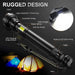 Led Rechargeable Tactical Flashlights 90000 High Lumens, Xhp90 Brightest Flashlight with Cob Sidelight, Powerful Emergency Flashlight with USB Output as Power Bank, Zoomable, Waterproof,7Mode
