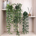 Artificial Hanging Plants 3 Pack Fake Potted Plants for Wall Home Room Office Indoor Decor