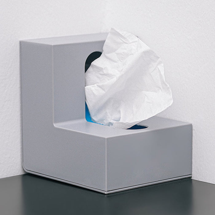 Cheers US Tissue Box Cover Square - Facial Cube Tissue Box Holder Case Dispenser for Bathroom Vanity Countertop, Bedroom Dresser, Office Desk or Night Stand Table