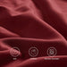 Full Size Sheets Set Burgundy - Soft 1800 Bedding Microfiber Sheets Full Size Bed, 4 Pieces Full Bed Sheets