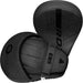 RDX Focus Boxing Punch Mitts, Punching Target, Punching Pad Maya Hide Leather Training Pads, Black