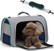 A4Pet Airline Approved Cat Carrier Expandable Dog Carriers,Soft-Sided Portable Pet Travel Washable Carrier for Kittens,Puppies,Rabbit,Hamsters