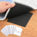 Rug Anchors Carpet Hook and Loop Non-Slip Mat Anti-Skid Stickers Square (10PCS, Black)