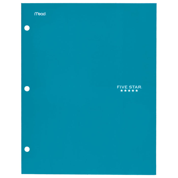 Five Star 4-Pocket Paper Folder, Assorted Colors (33585)