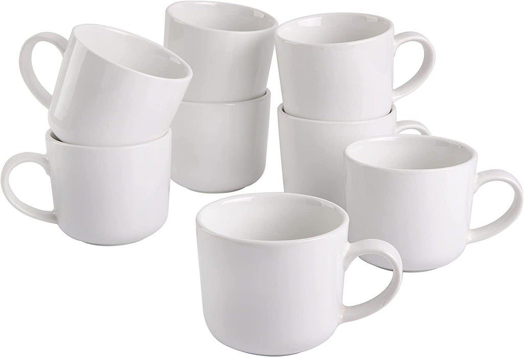 Gibson Home Oslo Porcelain Dinnerware Set, Service for 4 (16Pcs), White