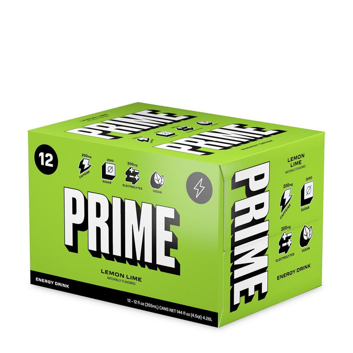 NEW PRIME ENERGY DRINK CASE`S ( 1 = Pack of 12)