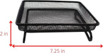 Wildlife and Bird Feeder, Deck and Ground Tray Feeder for Birds, Squirrels, Chipmunks, and Rabbits