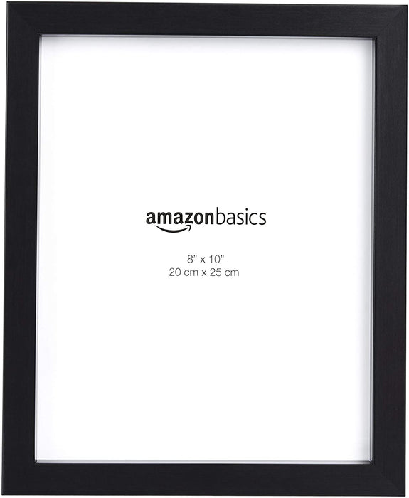Photo Picture Frame, Black, 8" X 10" Inch (Pack of 2)